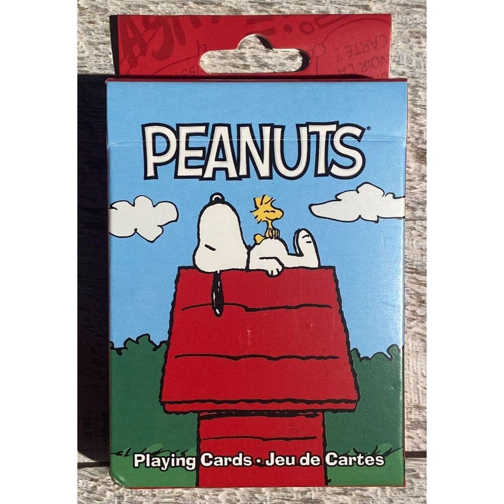 Peanuts Playing Cards Complete Deck 52 + 2 Jokers Aquarius PC029